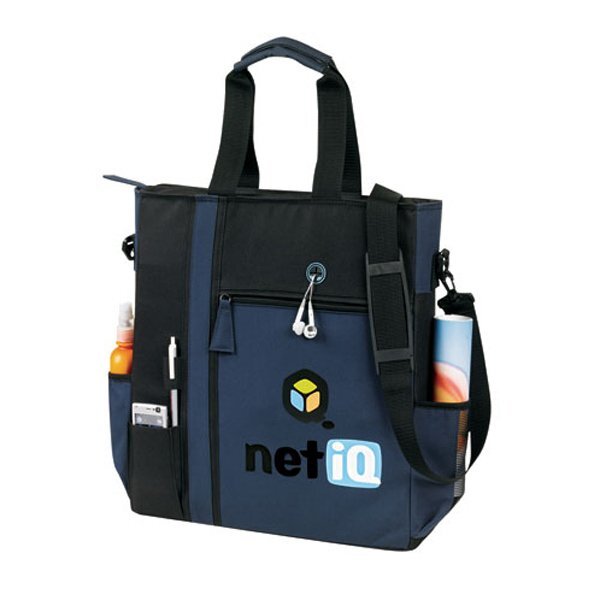 Manager 600D Zippered Brief Tote