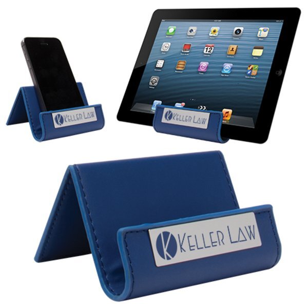 Leatherette Cell Phone & Tablet Stand