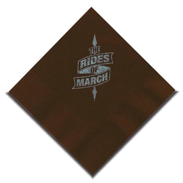 Colored Beverage Napkin, 2 Ply