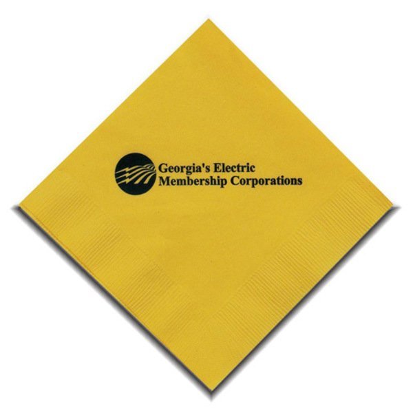 Colored Beverage Napkin, 2 Ply
