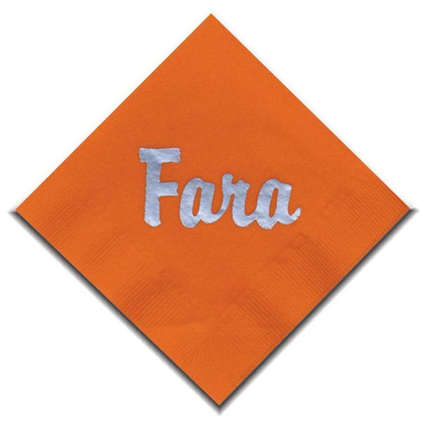 Colored Beverage Napkin, 2 Ply