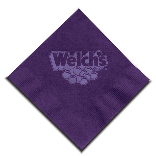 Colored Beverage Napkin, 2 Ply