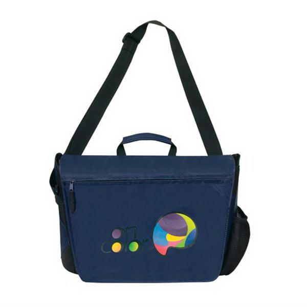 City Signature Nylon Messenger Compu-Brief