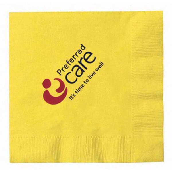Colored Luncheon Napkins, 2 Ply