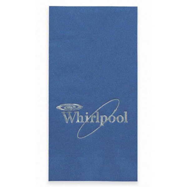 Colored Dinner Napkins, 1/8" Fold, 2 Ply