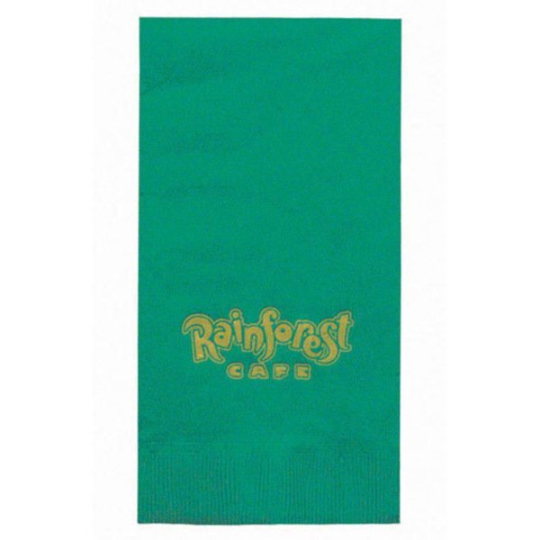 Colored Dinner Napkins, 1/8" Fold, 2 Ply