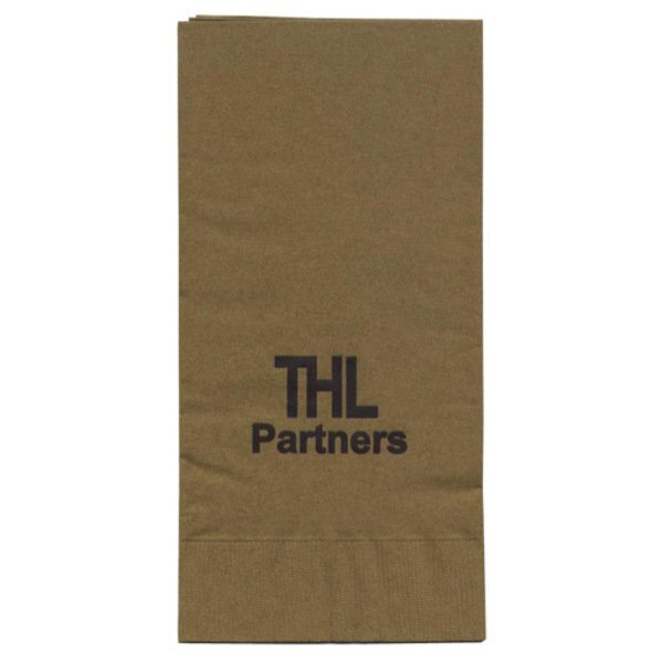 Colored Dinner Napkins, 1/8" Fold, 2 Ply