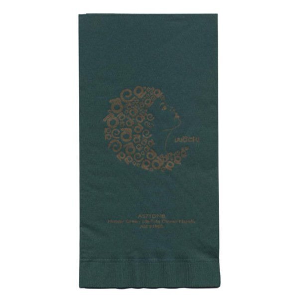 Colored Dinner Napkins, 1/8" Fold, 2 Ply