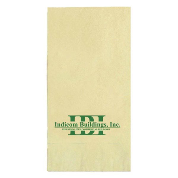 Colored Dinner Napkins, 1/8" Fold, 2 Ply