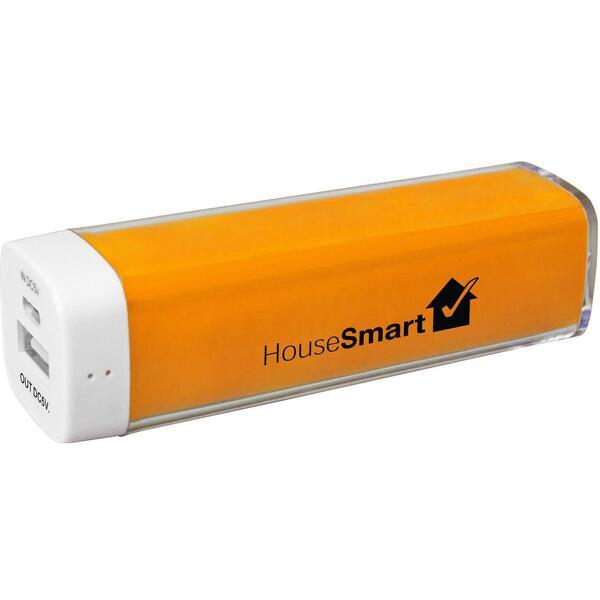 Colorful Power Bank with Pouch, 2200 mAH