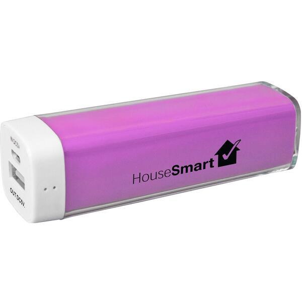 Colorful Power Bank with Pouch, 2200 mAH
