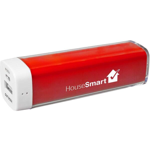 Colorful Power Bank with Pouch, 2200 mAH