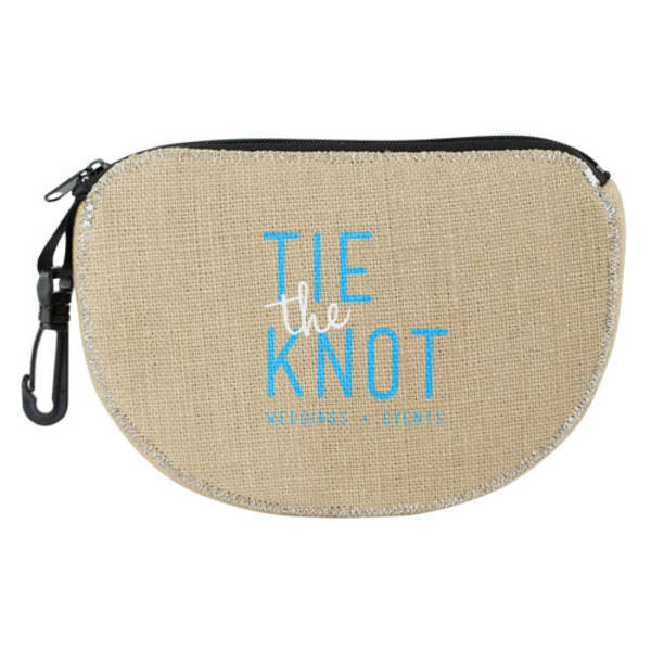 U-Bag Burlap-Neoprene Utility & Cosmetic Bag