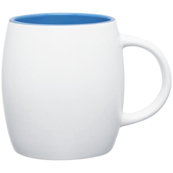 under $1 tumblers Promotions  Ceramic 14oz. White Joe Mug,  Now