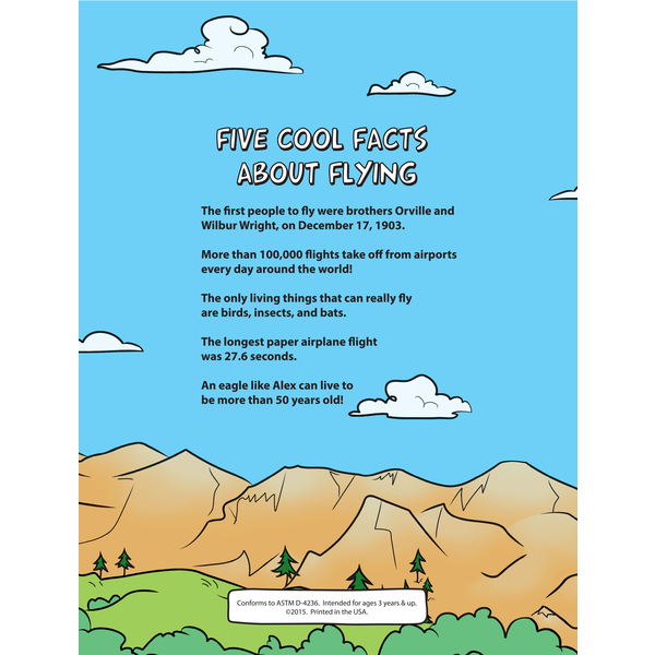 Alex the Eagle’s Airport Adventure Coloring Book