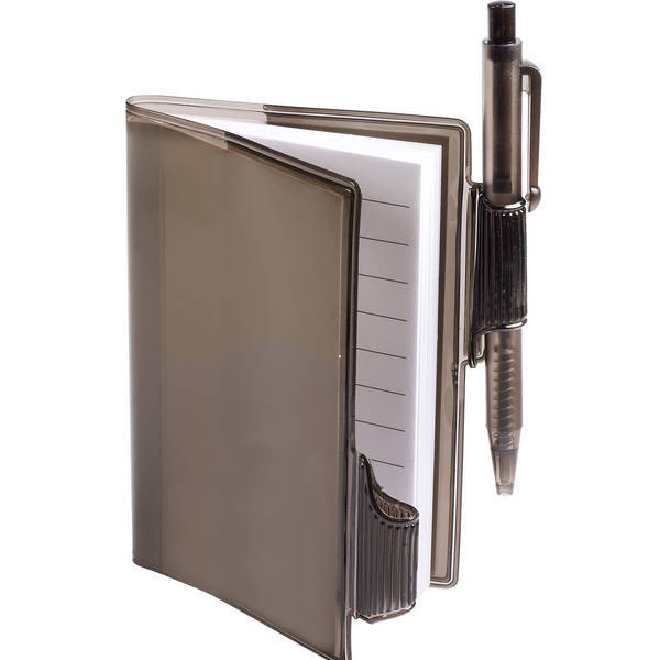 Clear-View Mini Notebook with Pen, 3-3/8" x 4-1/8"