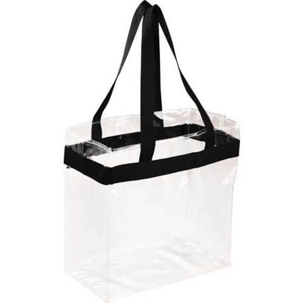 Clear Vinyl Stadium Tote