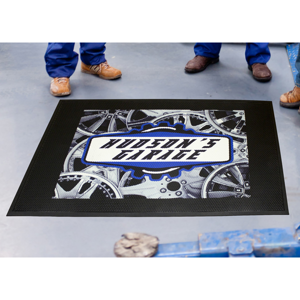 SuperScrape Impressions Floor Mat, 3' x 5'