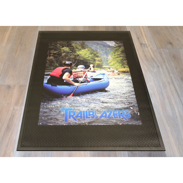 SuperScrape Impressions Floor Mat, 4' x 6'