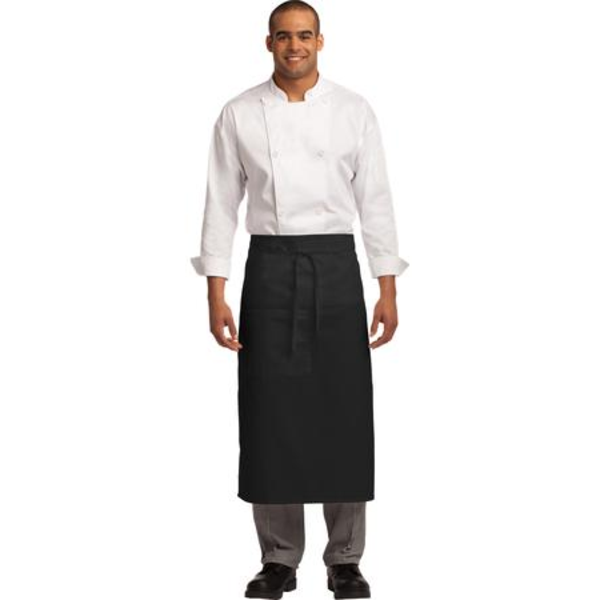 Port Authority® Easy Care Full Bistro Apron with Stain Release