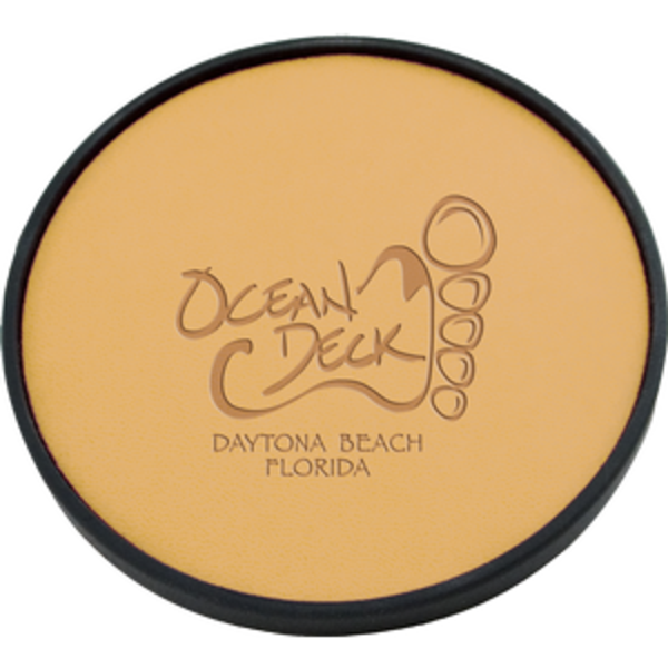 Regency Leatherette Coaster