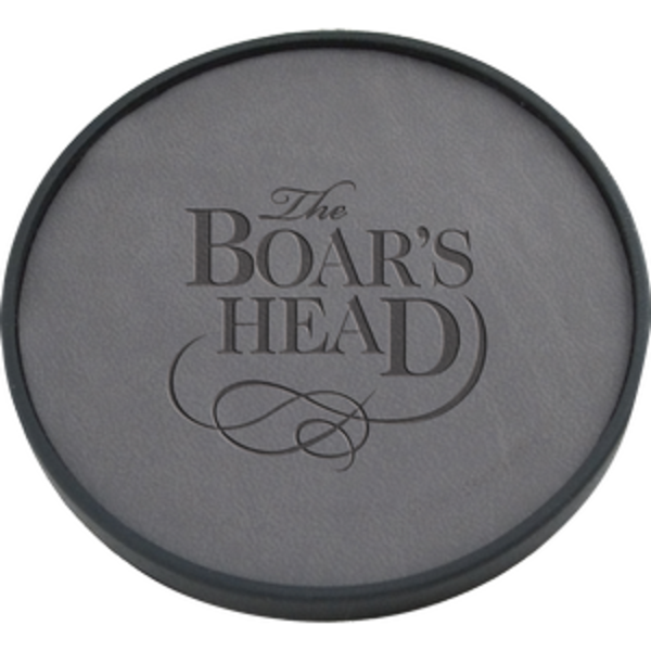 Regency Leatherette Coaster