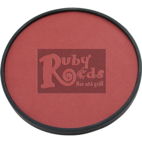 Regency Leatherette Coaster