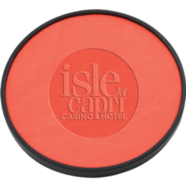 Regency Leatherette Coaster