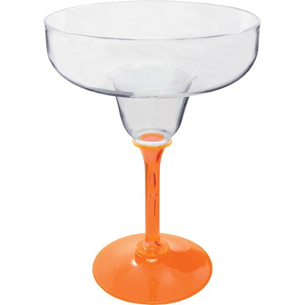 Plastic Margarita Glass, 12oz.