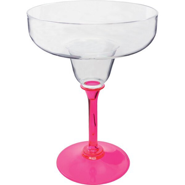 Plastic Margarita Glass, 12oz.