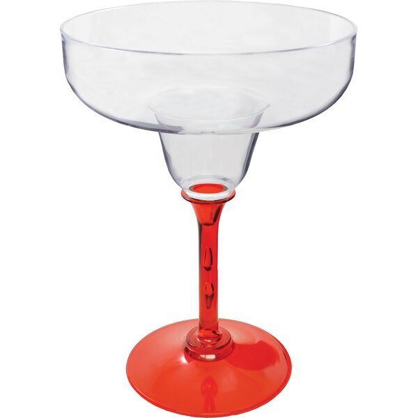Plastic Margarita Glass, 12oz.
