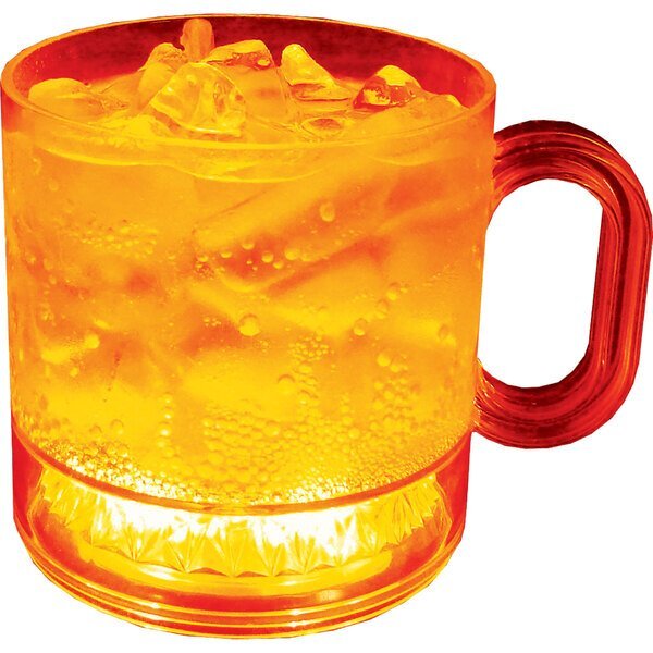 Light Up LED Plastic Mug, 12oz.