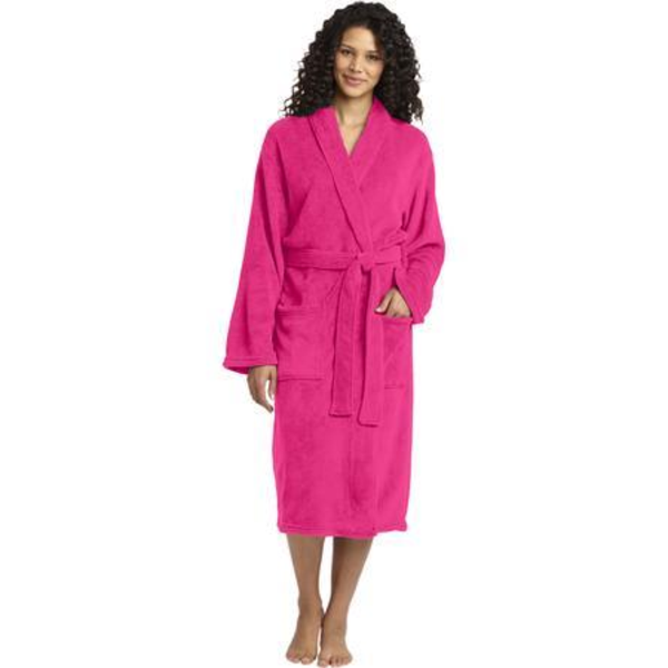 Port Authority® Plush Microfleece Shawl Collar Robe