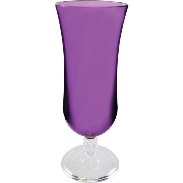 Plastic Hurricane Glass, 15oz.