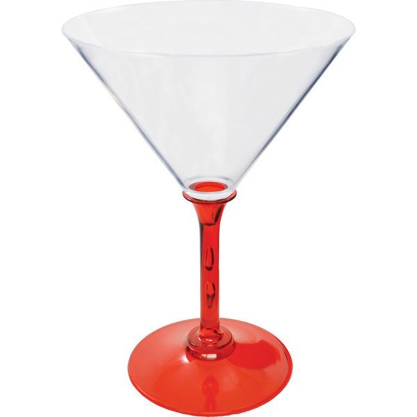 Plastic Martini Glass, 10oz.