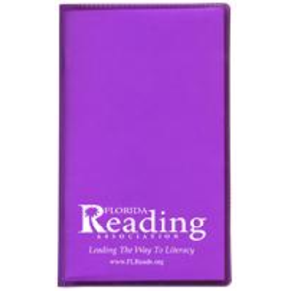 Translucent Vinyl Monthly Pocket Planner