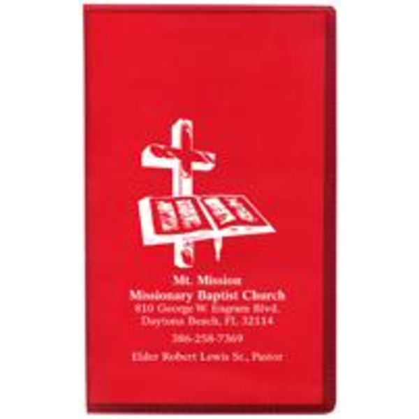 Translucent Vinyl Monthly Pocket Planner