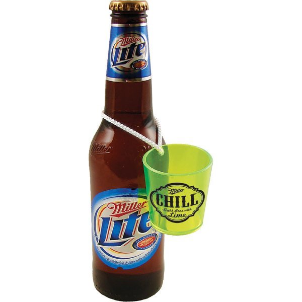 Hanging Plastic Shot Glass, 2oz.