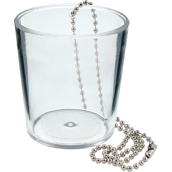 Hanging Plastic Shot Glass, 2oz.