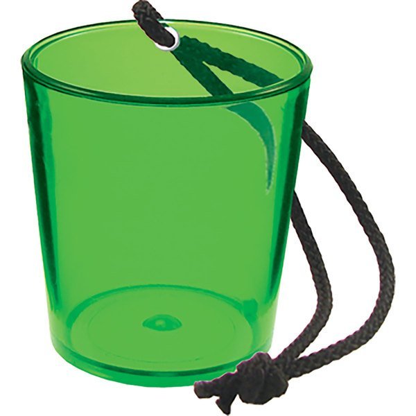 Hanging Plastic Shot Glass, 2oz.