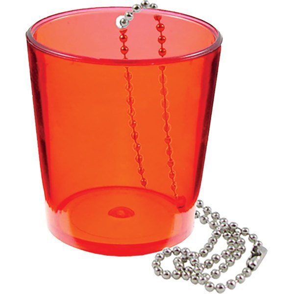 Hanging Plastic Shot Glass, 2oz.