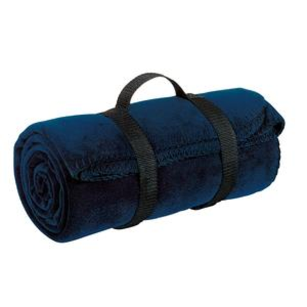 Port & Company® Value Fleece Blanket with Strap