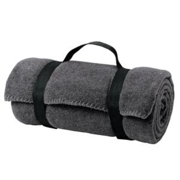 Port & Company® Value Fleece Blanket with Strap