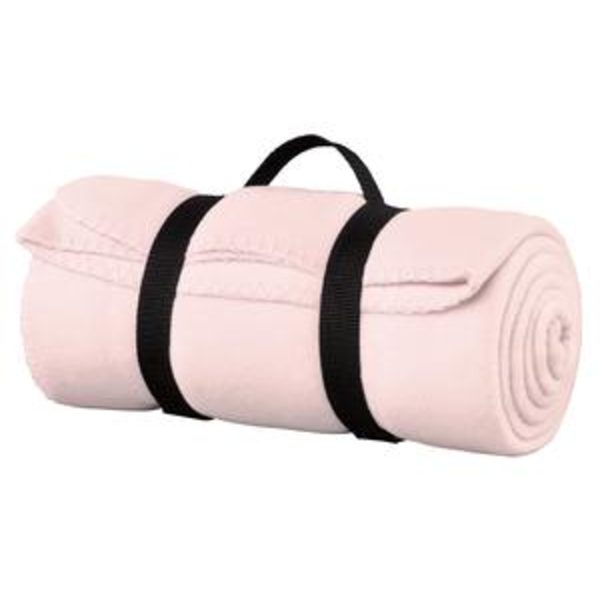 Port & Company® Value Fleece Blanket with Strap