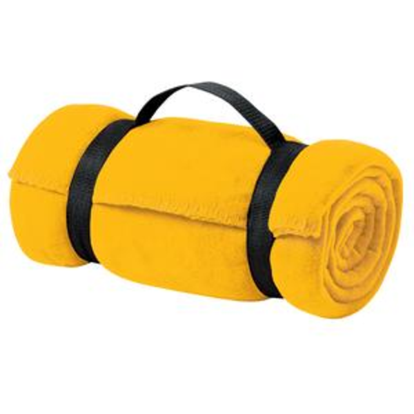 Port & Company® Value Fleece Blanket with Strap