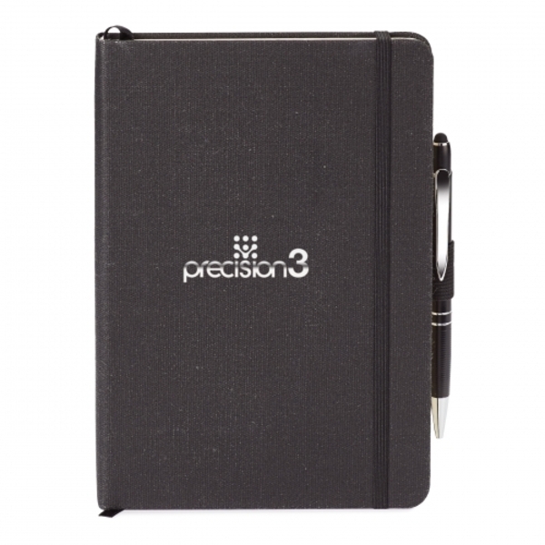 Linen Journal & Pen Combo, 6-1/4" x 8-1/4"