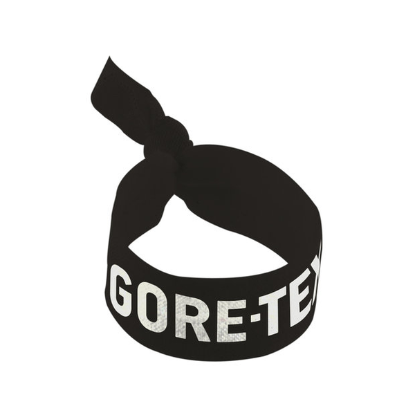 Foldover Elastic Polyester Hair Tie, 3/4"