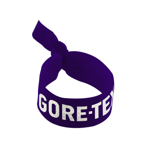 Foldover Elastic Polyester Hair Tie, 3/4"