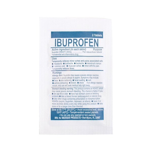 Safe Care™ First Aid Kit w/ Ibuprofen