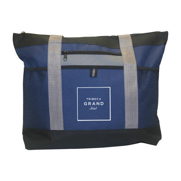 Colton Multi-Zip Polyester Tote